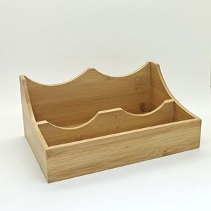 Organisateur de bureau en bambou et bois, style simple, pour épices et rangement familial, design artisanal vietnamien, gain de place - Product Image 3