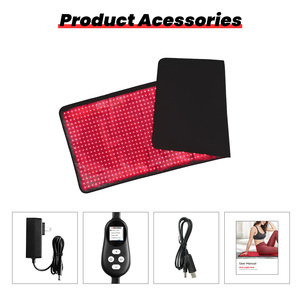 Couverture <span class=keywords><strong>de</strong></span> luminothérapie LED rouge et infrarouge proche certifiée UL, <span class=keywords><strong>vente</strong></span> chaude, pod 660 nm 850 nm, luminothérapie rouge, tapis pour tout le corps - Product Image 5