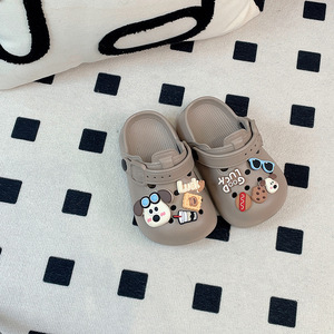 Sandalias de Playa para Niñas, Estilo Nuevo, con Diseño de Dibujos Animados, Transpirables, de EVA, con Punta Descubierta y Cierre Deslizante - Product Image 3