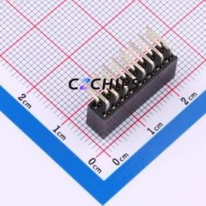 HC-PM254-8.5H-2x8PW Pin Socket Bent Lead Through Hole,P=2.54mm Connector 2x8P 2.54mm 2.54mm Square Hole - Product Image 2