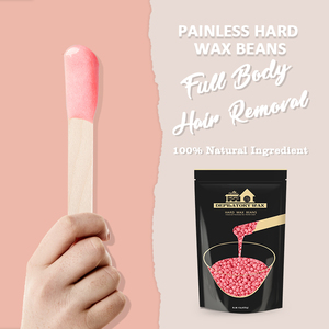 Lifestance แว็กซ์กำจัดขน100G 300G 500G 1000g เม็ดขี้ผึ้งแข็งสีชมพูกุหลาบสปาเลือกใช้ในสตูดิโอแบบมืออาชีพ - Product Image 3