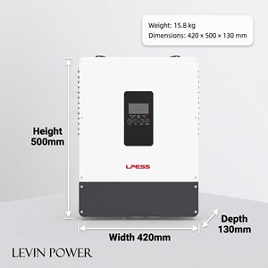 Inverter Off-grid da 12kW per Alimentare una Villa Intera, Doppio MPPT, Ingresso Solare da 15kW, Ricarica Turbo 160A, Alimenta Lavatrice e Condizionatore d'Aria - Product Image 4