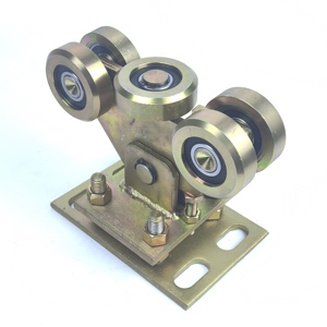 Roue de porte de rouleau de soutien de porte en porte-à-faux de ventes directes d'usine <span class=keywords><strong>pour</strong></span> la porte en porte-à-faux coulissante résistante - Product Image 1