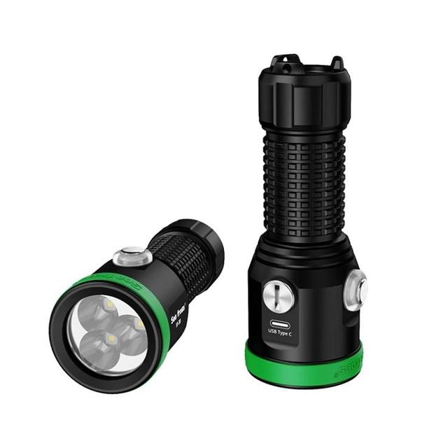 Sea Frogs SF-30 100m/325FT Underwater Video Light 3000 lm Diving Flashlight Camera Lighting