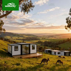 Casa Container Espandibile Wellucky, Villa Prefabbricata <span class=keywords><strong>di</strong></span> <span class=keywords><strong>Lusso</strong></span> per Resort sulla Spiaggia dei <span class=keywords><strong>Caraibi</strong></span>, Casa Prefabbricata in Container - Product Image 2