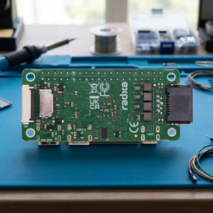 Radxa ZERO 3E, Placa de Desarrollo de Alto Rendimiento y Eficiencia Energética, Rockchip RK3566 LPDDR4, Ligera y Compacta para Conexiones Cableadas - Product Image 3