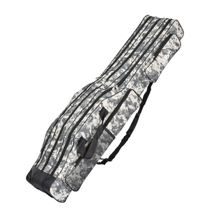 Three-Layer Foldable Oxford Material Big Belly 1.2m/1.5m Sea <b>Fishing</b> <b>Rod</b> Shoulder Bag - Product Image 3