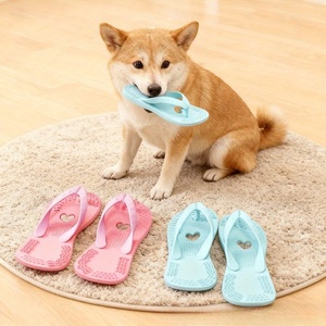 Juguete Masticable de Silicona con Forma de Chancla y Diseño de Corazón para Perros, el Más Vendido, para Aliviar el Estrés y Limpiar los Dientes, Duradero - Product Image 2