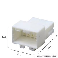 Connecteurs mâles et femelles 936233-1 et 936242-1 compatibles avec les feux antibrouillard, phares, clignotants, interrupteurs, prises de faisceau lumineux pour Pentium B50