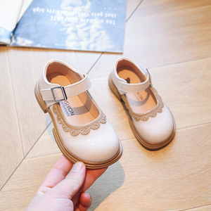 Girls Mary Jane <strong>Pumps</strong> Small Microfiber Leather Summer <strong>School</strong> Shoes Lightweight Soft Bottom Non-Slip Fashion Princess Children - Product Image 5