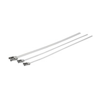 304 Attache de câble en acier inoxydable à cliquet 10x300mm
