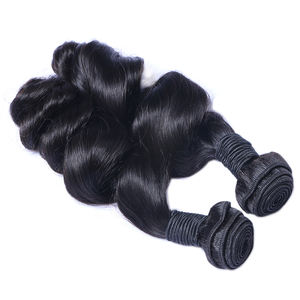 Extensions de cheveux humains vierges à 100 %, très vendues, qualité 10A, cheveux indiens, tissage, style crépu, 8 pouces de longueur étirée, vague naturelle - Product Image 4