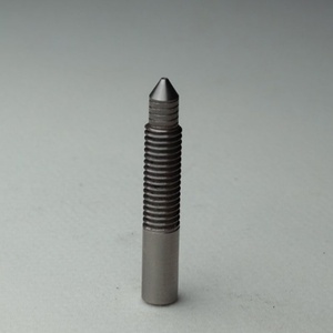 Goupille de positionnement en acier inoxydable usinée avec précision, filetée et à pointe conique pour l'assemblage - Product Image 2