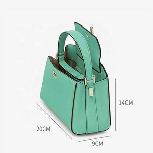 <span class=keywords><strong>Bolso</strong></span> de mano de piel auténtica personalizado para mujer, bandolera elegante con correa ancha, de lujo - Product Image 5