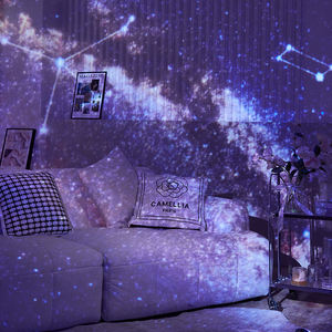 <span class=keywords><strong>Proyector</strong></span> HD Galaxy, fuente de luz LED, <span class=keywords><strong>proyector</strong></span> de estrellas ABS recargable para dormitorio, fuente de alimentación enchufable - Product Image 5