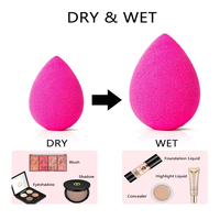 Forme de goutte d'eau Beauté Oeuf Maquillage Blender Cosmeten Puff Sponge pour Eye Powder Foundation