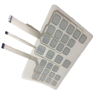 리모컨용 정전식 터치 멤브레인 키패드 스위치 0.125mm PET 소재 푸시 버튼 LED 백라이트 - Product Image 3
