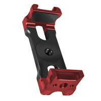 Support de téléphone léger à pince en U extensible 62-87mm de largeur support de chaussure froide 1/4 "ARRI pour support de trépied de pince de caméra de téléphone portable