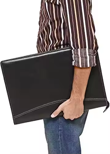 Bán buôn tùy chỉnh A5 giả da tập tin thư mục di động giữ tài liệu với tùy chỉnh trình bày Kích thước A5 - Product Image 6