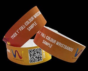 สายรัดข้อมือกระดาษไทเวคแบบกำหนดเองสำหรับงานอีเวนต์ ป้องกันการนำกลับมาใช้ใหม่ สายรัดข้อมือคุณภาพพรีเมียมสำหรับโรงพยาบาล บัตรประจำตัวทางการแพทย์ งานปาร์ตี้ บัตรประจำตัววีไอพี - Product Image 4