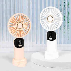 Ventilateur portable pliable à 5 vitesses, mini-ventilateur de poche rechargeable USB 1200 mAh, vente en gros directe usine - Product Image 2