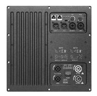 Module d'amplificateur de puissance pour système de haut-parleurs 3 canaux 400W 800W 1200W Subwoofer DSP Amplificateur de haut-parleurs 3 voies OEM