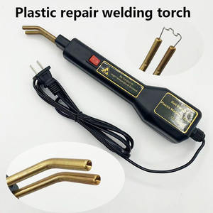 Pistola de soldadura de plástico, kit de soldadura de parachoques, 200 grapas para soldar y reparar parachoques de coche, grapas para reparación de plástico - Product Image 2