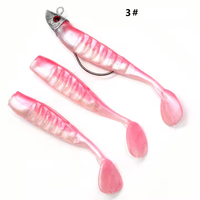 Leurre de pêche Newbility en vente flash, 10 cm, 13 cm, queue en T, accessoires, boîte de vente au détail, leurre en plastique souple