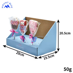 Tay trang trí bánh quy sô cô la trên một hình dạng các loại que (Trái tim hôn cú Cupcake) ngọt ngào và mặn kết cấu cứng số lượng lớn Bộ quà tặng - Product Image 3