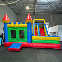 Châteaux gonflables à prix avantageux à acheter, château gonflable avec toboggan, grand château gonflable pour enfants