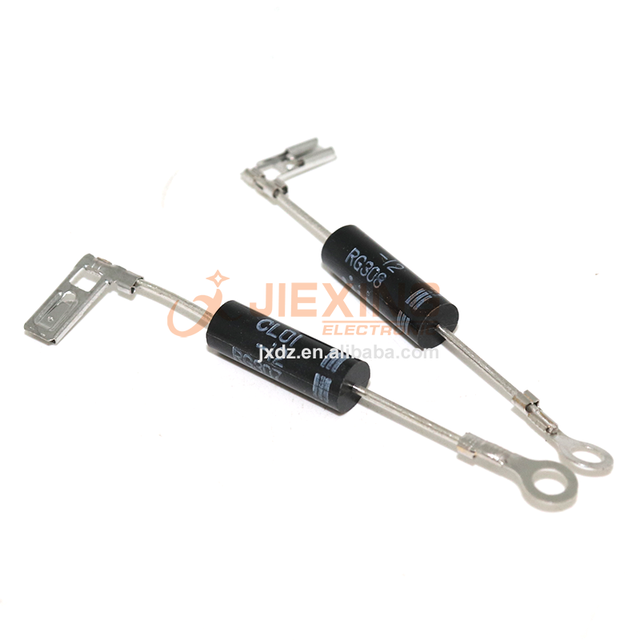 Microwave Oven Diode CL01-12 With 4.8mm Terminal Plug Right Angle General High Voltage Diodes for Galanz Midea