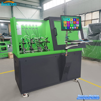 Banco de Pruebas para Inyectores Common Rail CR304, 2400 Bar, Prueba Simultánea de 4 Inyectores, para Inyectores Solenoide y Piezoeléctricos, Equipo de Reparación Diésel