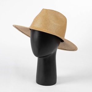 Sombrero de Paja Fino Tejido a Mano Personalizado de Verano, Nuevo, al por Mayor, Sombrero Panamá de Paja de Papel <span class=keywords><strong>Toyo</strong></span> Liso de Lujo - Product Image 6