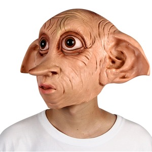 <strong>Dobby</strong> <strong>Mask</strong> House-Elf Cosplay Costume Props Halloween Fancy Dress Party Headgear Meng Stay Lifelike Dress up - Product Image 2