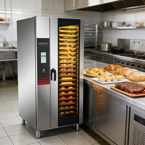 Four à convection électrique professionnel 380V à 20 plateaux pour boulangerie, idéal pour le <span class=keywords><strong>pain</strong></span> et les gâteaux - Grande Vente - Product Image 3
