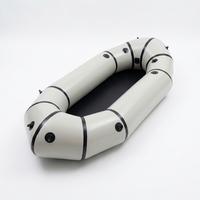 Packraft gonflable pliable individuel en TPU/PVC, léger, étanche, pour sports nautiques, pêche, rivières et aventures