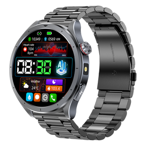 Smartwatch ET472 con Schermo AMOLED da 1,53 Pollici, Batteria da 380 mAh, NFC, Chiamate SOS, Monitoraggio ECG e Salute - Product Image 3