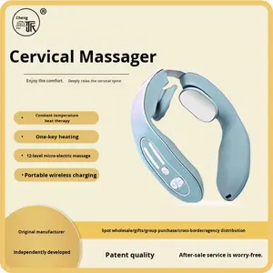 Massaggiatore collo ricaricabile Cordless <span class=keywords><strong>con</strong></span> Micro pulsoterapia e calore caldo per Spa professionale e centri <span class=keywords><strong>benessere</strong></span> - Product Image 5