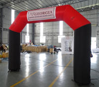 Arche de course gonflable de 3 à 10 m à vendre, arche publicitaire personnalisée pour l'extérieur, ligne de départ et d'arrivée pour marathon et cyclisme