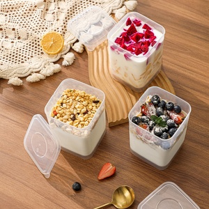 Support OEM Yogurt Oat Cup Food Storage Bin Dry Food <b>Container</b> Airtight Food Storage <b>Container</b> Yogurt Fermentation Box - Product Image 4