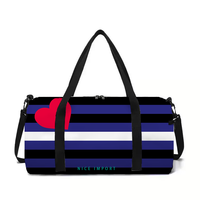 Sac de voyage unisexe (alternative) pour femmes et hommes, sac de sport et de gym, sac fourre-tout léger, imperméable, pliable, pour week-end ou nuitée