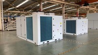 Usine de 15 tonnes 25 tonnes onduleur toit emballé climatiseur 50HZ 60HZ portable avion système de climatisation au sol