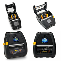 Impresora de recibos móvil Zebra ZQ630 portátil resistente Impresora de etiquetas adhesivas de código de barras Térmica Directa RFID inalámbrica de 4 pulgadas
