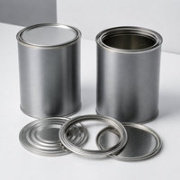 Couvercles de bocaux en fer blanc recyclables de qualité alimentaire, à ouverture facile, à visser, sans BPA, avec revêtement laqué, étanches pour la mise en conserve