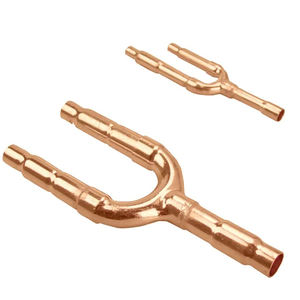 Joint de Refnet en cuivre pour pièces de rechange de climatiseur de système VRV/ VRF joints en Y tuyau de branche en cuivre - Product Image 1