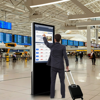 Écran d'affichage numérique interactif LED de 32, 43, 50, 55, 65, 75 pouces pour intérieur, nouveau style, écran publicitaire LCD, totem