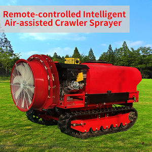 Crawler <b>Walking</b> Sprayer Remote Control Self-Propelled Air Assisted <b>Machine</b> 400L Pesticide Tank for Rubber Tree Agricultural Use - Product Image 2