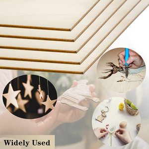 Contrachapado de tilo de 1.5mm-10mm de grosor, cortado con láser, tamaño 920*920mm, diseño moderno, tilo ecológico para fabricación de troqueles - Product Image 3
