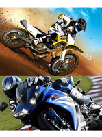 Chaîne de moto haute performance 428H 116L, chaîne de moto robuste à 4 côtés pour VTT, quad, mini moto, moto tout-terrain