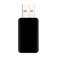 Adaptateur WiFi sans fil USB 1300Mbps double bande 2.4GHz + 5GHz Adaptateur USB WIFI Carte réseau 802.11ac avec antenne pour ordinateur de bureau